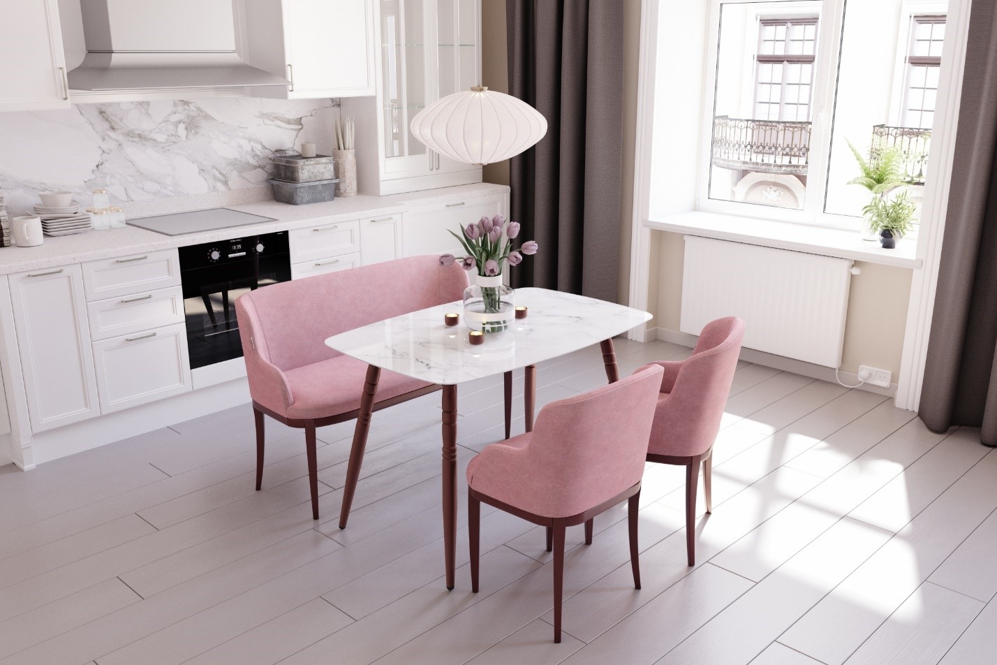 як підібрати м'який дерев'яний стілець