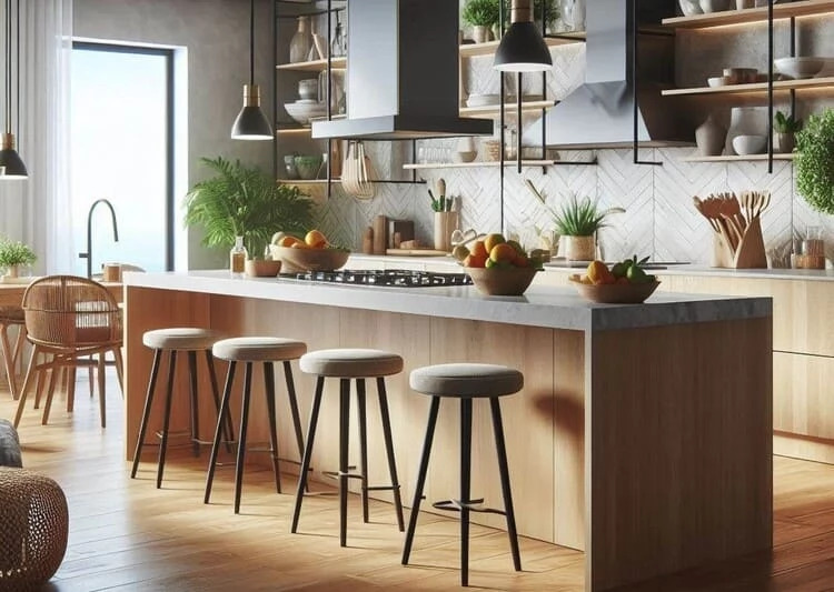 барні стільці для кухоного острову